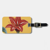 Amaryllis Striped Gepäckanhänger (Vorderseite horizontal)