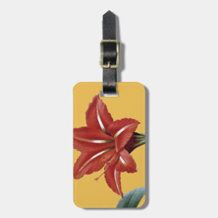 Amaryllis Striped Gepäckanhänger