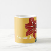 Amaryllis Striped Kaffeetasse (Mittel)