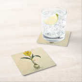 Amaryllis Tulip Botanischer Garten Blume Rechteckiger Pappuntersetzer (Vor Ort)