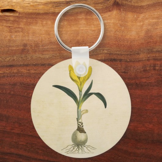 Amaryllis Tulip Botanischer Garten Blume Schlüsselanhänger (Vorderseite)