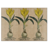 Amaryllis Tulip Botanischer Garten Blume Schneidebrett (Vorderseite)