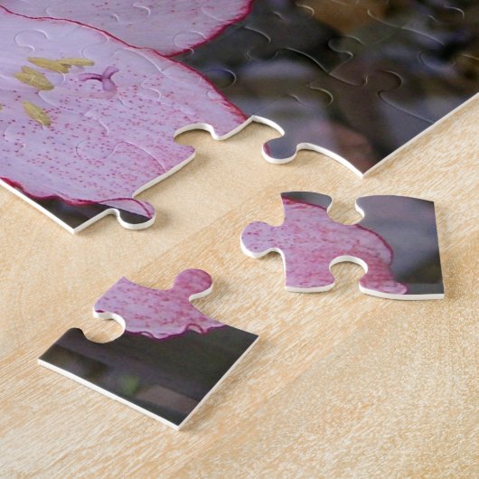 Amaryllis und Poinsettia Rote Blume Puzzle (Seite)