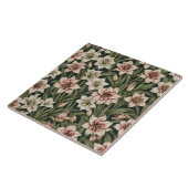 Amaryllis Vintage Blume Fliese (Seite)