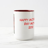 Amaryllis Zweifarbige Tasse (Mittel)