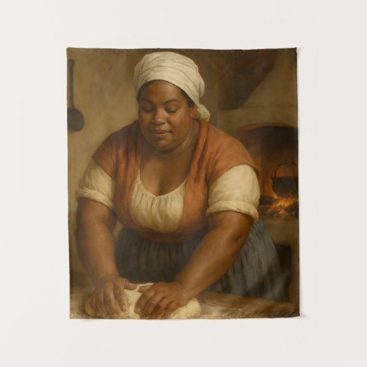 Amasando el Pan Wandteppich (Vorderseite)