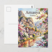 Amasya Türkei Postkarte (Vorne/Hinten)