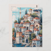 Amasya Turkiye Postkarte (Vorne/Hinten)