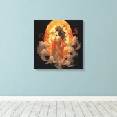 Amaterasu Leinwanddruck (Insitu (Holzboden))