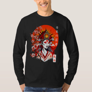 Amaterasu Omikami Japanische Schinto-Sonnengöttin T-Shirt