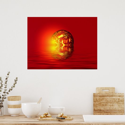 Amaterasu Poster (Küche)