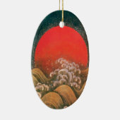 AMATERASU, SONNENGODESS KERAMIK ORNAMENT (Rechts)