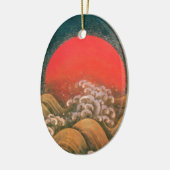 AMATERASU, SONNENGODESS KERAMIK ORNAMENT (Links)