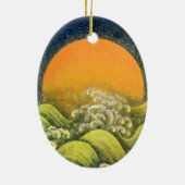 AMATERASU, SONNENGODESS KERAMIK ORNAMENT (Hinten)