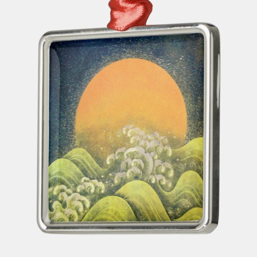 AMATERASU, SONNENGODESS SILBERNES ORNAMENT (Links)