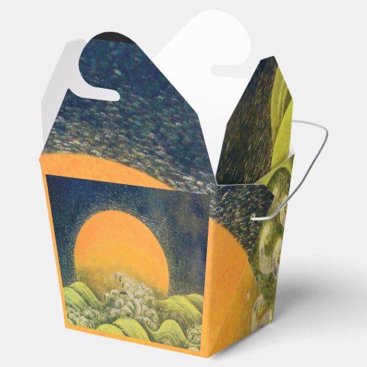 AMATERASU SUN GODDDESS Yellow Black Green Geschenkschachtel (Geöffnet)