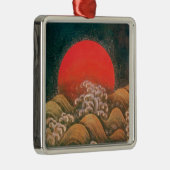 AMATERASU, SUN GODESS Herz Ornament Aus Metall (Rechts)