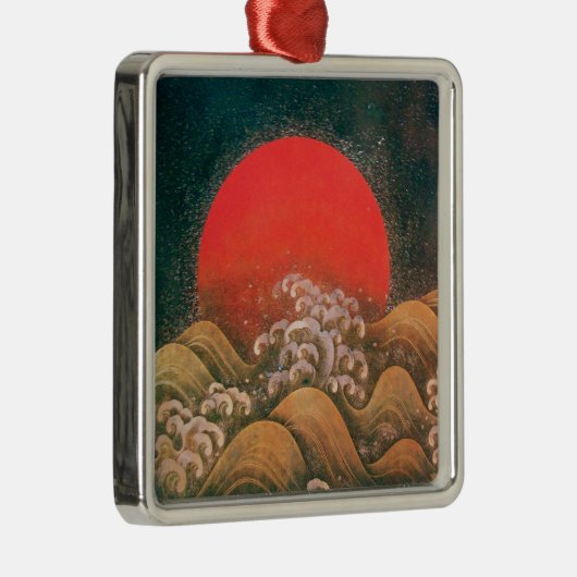 AMATERASU, SUN GODESS Herz Ornament Aus Metall (Rechts)