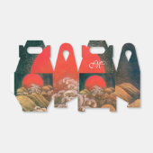 AMATERASU SUN GODESS, MONOGRAM Red Black Brown Geschenkschachtel (Ungefaltet)