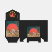 AMATERASU SUN GODESS, RED GEM MONOGRAM Black Brown Geschenkschachtel (Ungefaltet)