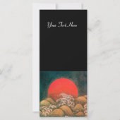 AMATERASU , SUN GODESS , rot schwarz braun (Rückseite)