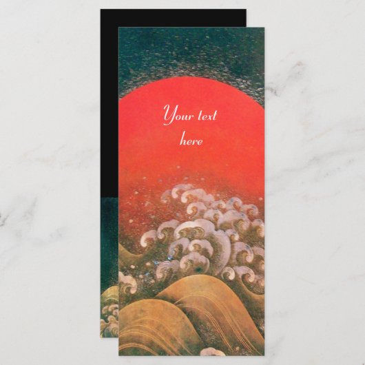 AMATERASU , SUN GODESS , rot schwarz braun (Vorne/Hinten)