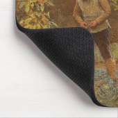 Amateur (Coachman & Cabbages) von Frederick Walker Mousepad (Ecke)