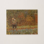 Amateur (Coachman & Cabbages) von Frederick Walker Puzzle (Horizontal)