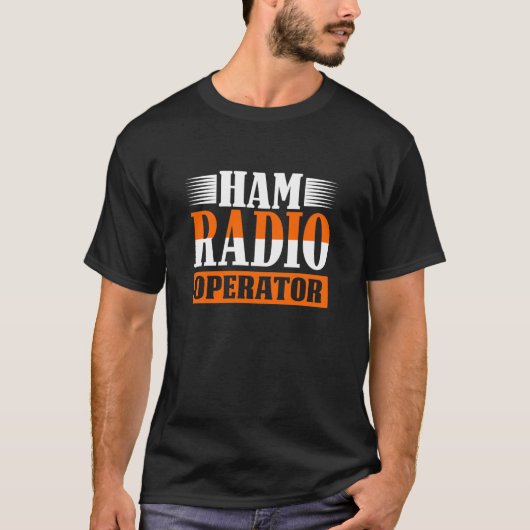 Amateur-Ham-Funker T-Shirt (Vorderseite)