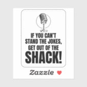 Amateur-Ham-Radio-Operator Spaß Jokes Aufkleber (Blatt)