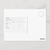 Amateur Ham Radio QSL Kartenbetreiber Florida Postkarte (Rückseite)