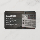 Amateur-Ham-Radio Visitenkarte (Vorderseite)