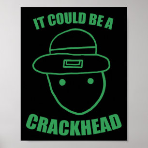 Amateur-Kobold-Skizze könnte ein Crackhead St sein Poster