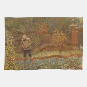 Amateur (Kutscher und Kohlköpfe) von Frederick Wal Geschirrtuch