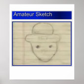 Amateur Leprechaun Sketch Poster (Vorne)