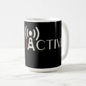 Amateur-Radio Active Kaffeetasse (VorderseiteRechts)