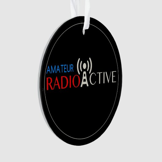 Amateur-Radio Active Ornament (Vorderseite)
