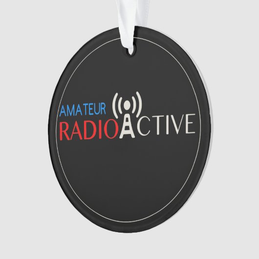Amateur-Radio Active Ornament (Vorderseite)