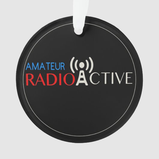 Amateur-Radio Active Ornament (Vorderseite)