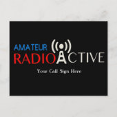 Amateur-Radio Active Postkarte (Vorderseite)