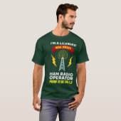 Amateur-Radio-Betreiber Funny Ham Radio New T-Shirt (Vorne ganz)