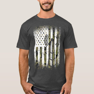 Amateur-Radio-Betreiber US-Flagge Veteran - Ham T-Shirt