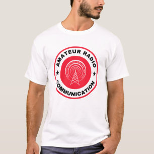 Amateur Radio Comunicshirt Red T-Shirt
