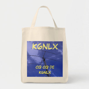 Amateur-Radio CQ Callsign Tasche