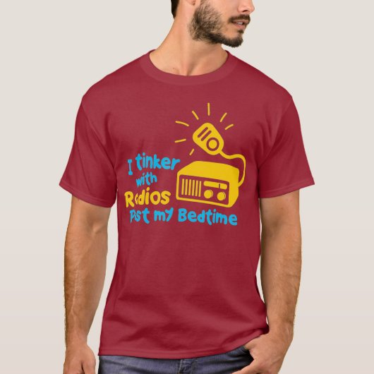 Amateur-Radio-Geschenke - Funny Ham Radio T-Shirt (Vorderseite)