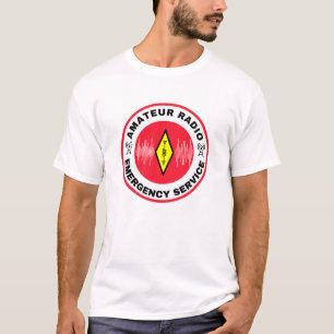 Amateur Radio Notrufdienst Ham Radio Red T-Shirt