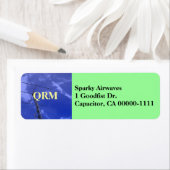 Amateur-Radio-QRM-Adressetikett (Insitu)