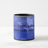 Amateur-Radio QST und Callsign-Tasse Tasse (Zentrum)