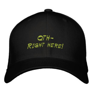 Amateur Radio QTH Hat Bestickte Kappe
