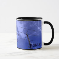 Amateur-Radio QTH und Callsign-Tasse